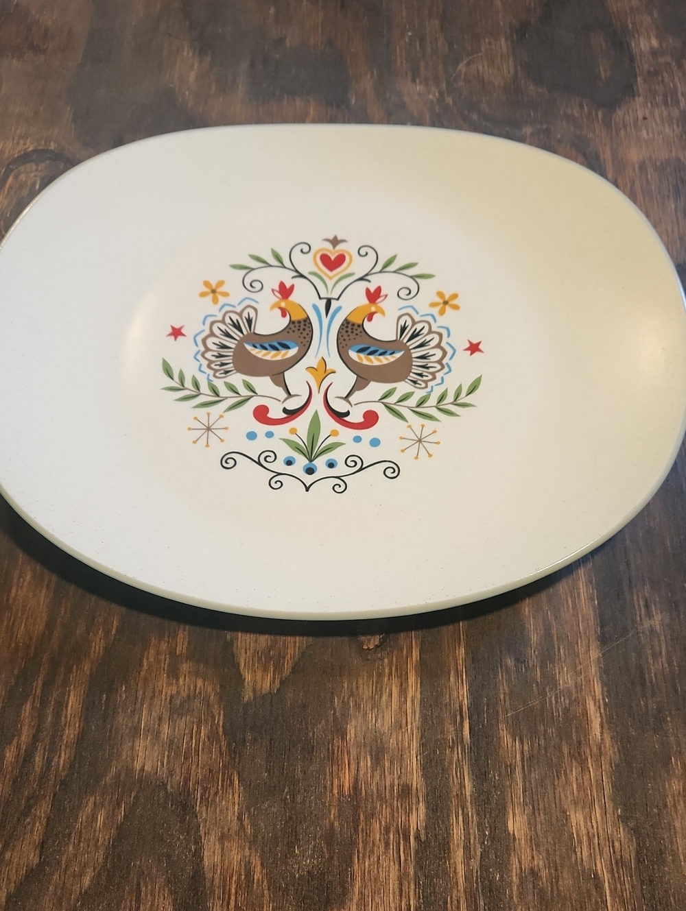 Vintage "Early Morn" Serving Platter